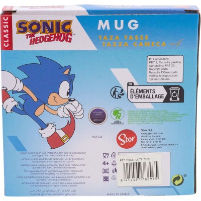 SONIC THE HEDGEHOG - Tazza 3d Head 3D Mug 350 ml