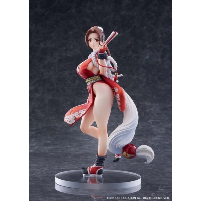THE KING OF FIGHTERS XV - Mai Shiranui AmiAmi Limited Edition Ver. 1/7 Golden Head PVC Figure 26 cm