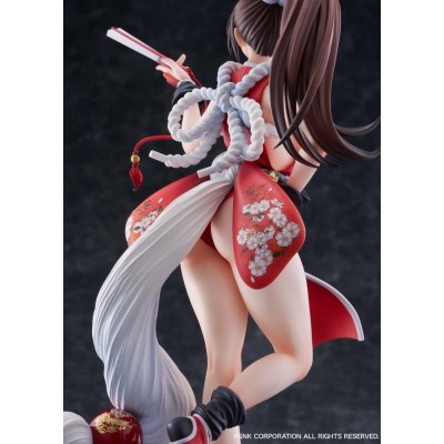 THE KING OF FIGHTERS XV - Mai Shiranui AmiAmi Limited Edition Ver. 1/7 Golden Head PVC Figure 26 cm
