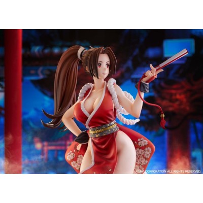 THE KING OF FIGHTERS XV - Mai Shiranui AmiAmi Limited Edition Ver. 1/7 Golden Head PVC Figure 26 cm