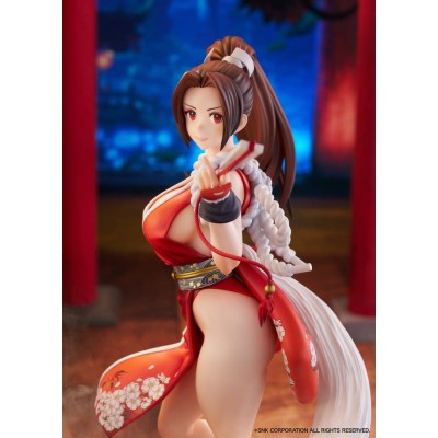 THE KING OF FIGHTERS XV - Mai Shiranui AmiAmi Limited Edition Ver. 1/7 Golden Head PVC Figure 26 cm