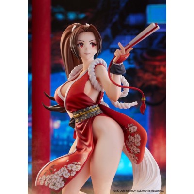 THE KING OF FIGHTERS XV - Mai Shiranui AmiAmi Limited Edition Ver. 1/7 Golden Head PVC Figure 26 cm