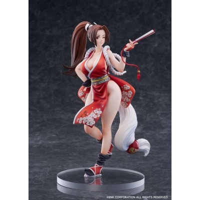 THE KING OF FIGHTERS XV - Mai Shiranui AmiAmi Limited Edition Ver. 1/7 Golden Head PVC Figure 26 cm