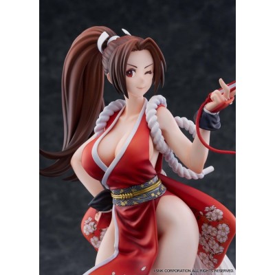 THE KING OF FIGHTERS XV - Mai Shiranui AmiAmi Limited Edition Ver. 1/7 Golden Head PVC Figure 26 cm