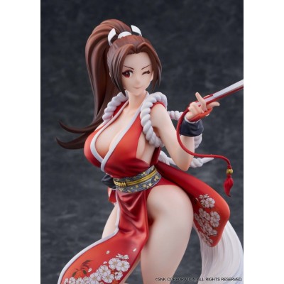 THE KING OF FIGHTERS XV - Mai Shiranui AmiAmi Limited Edition Ver. 1/7 Golden Head PVC Figure 26 cm