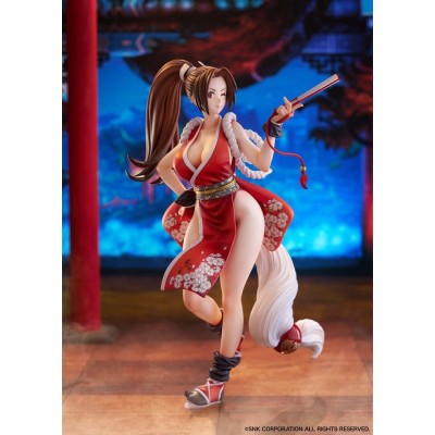 THE KING OF FIGHTERS XV - Mai Shiranui AmiAmi Limited Edition Ver. 1/7 Golden Head PVC Figure 26 cm