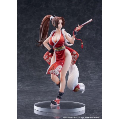 THE KING OF FIGHTERS XV - Mai Shiranui AmiAmi Limited Edition Ver. 1/7 Golden Head PVC Figure 26 cm