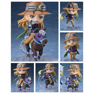 JOJO'S BIZARRE ADVENTURE STEEL BALL RUN - Gyro Zeppeli DX Ver. Nendoroid Action Figure 10 cm