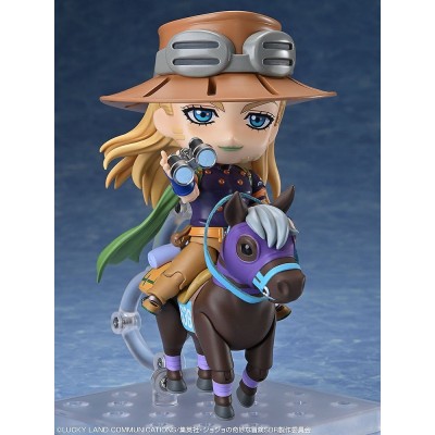 JOJO'S BIZARRE ADVENTURE STEEL BALL RUN - Gyro Zeppeli DX Ver. Nendoroid Action Figure 10 cm