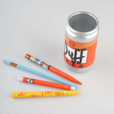 THE SIMPSONS - Resin Pen Holder with Writing Set