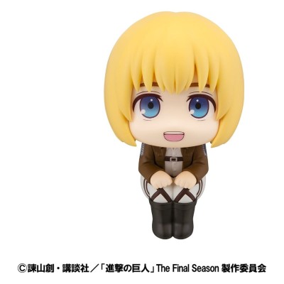 ATTACK ON TITAN - Armin Arlert & Eren Yeager Grumpy Ver. 2-Pack Lookup Megahouse PVC Figure 11 cm