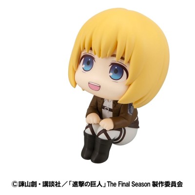 ATTACK ON TITAN - Armin Arlert & Eren Yeager Grumpy Ver. 2-Pack Lookup Megahouse PVC Figure 11 cm