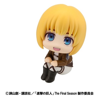 ATTACK ON TITAN - Armin Arlert & Eren Yeager Grumpy Ver. 2-Pack Lookup Megahouse PVC Figure 11 cm