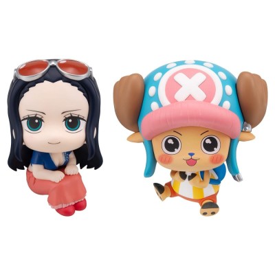 ONE PIECE - Nico Robin & Tony Tony Chopper Excited Ver. 2-Pack Lookup Megahouse PVC Figure 11 cm