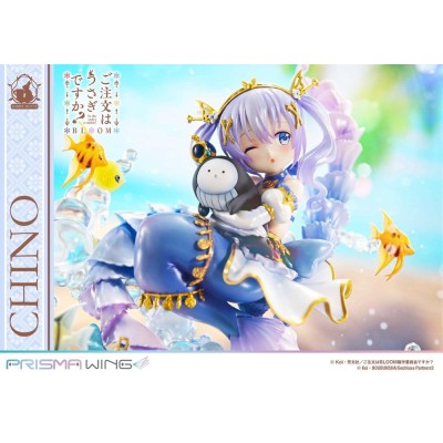 IS THE ORDER A RABBIT BLOOM - Chino Prisma Wing 1/7 Prime 1 Studio PVC Figure 21 cm