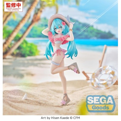 CHARACTER VOCAL SERIES 01 HATSUNE MIKU - Conceptual Series Vol.1 Tropical Ver. Luminasta Sega PVC Figure 21 cm
