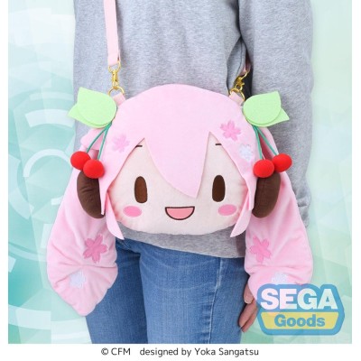 CHARACTER VOCAL SERIES 01 HATSUNE MIKU - Sakura Miku Face Shoulder Bag (M) Sega