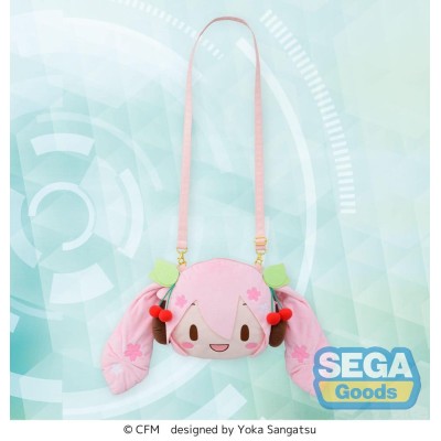 CHARACTER VOCAL SERIES 01 HATSUNE MIKU - Sakura Miku Face Shoulder Bag (M) Sega