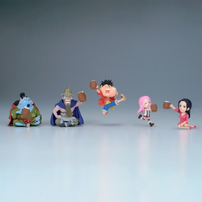 ONE PIECE - Banquet World Collectable Figure Complete Pack 5 cm