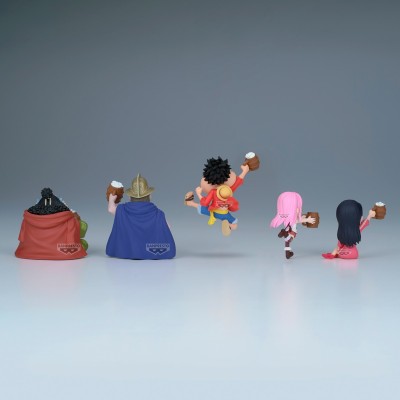 ONE PIECE - Banquet World Collectable Figure Complete Pack 5 cm