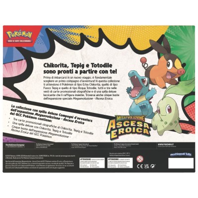 POKEMON M2.5 - Collezione con spilla deluxe Compagni d'avventura - Ascesa Eroica (ITA)
