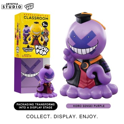 ASSASSINATION CLASSROOM - Koro Sensei Figure Puchipop 5,5 cm (1 Scatola cieca)
