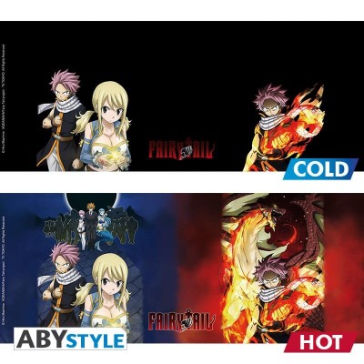 FAIRY TAIL - Natsu & Lucy Mug Heat Change 460 ml (Tazza cambia colore con il calore)