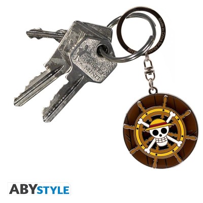 ONE PIECE - Moving Keychain Portachiavi "Thousand Sunny's Helm"