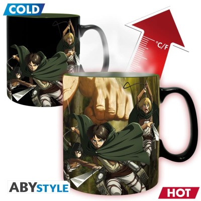 ATTACK ON TITAN - Titan Eren S3 Mug Heat Change 460 ml 