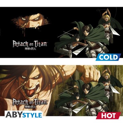 ATTACK ON TITAN - Titan Eren S3 Mug Heat Change 460 ml 