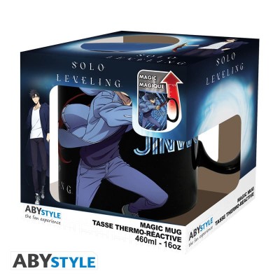 SOLO LEVELING - Jinwoo & Igris Mug Heat Change 460 ml (Tazza cambia colore con il calore)
