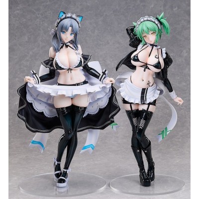 SHINOVI MASTER SENRAN KAGURA NEW LINK - Hikage Bondage Maid Ver. 1/4 FREEing PVC Figure 40 cm