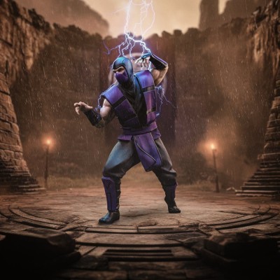 MORTAL KOMBAT - Rain heo exclusive 1/10 Iron Studios PVC Figure 21 cm