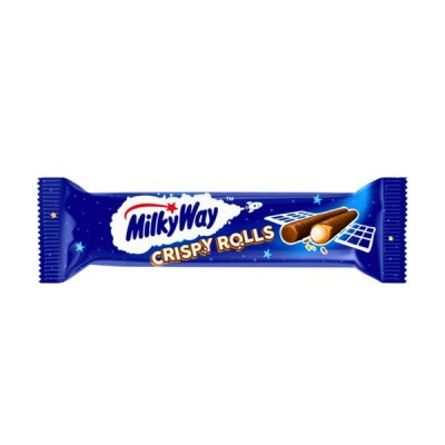 Milky Way Crispy Rolls – Wafer ripieni di cioccolato e crema al latte 22.5 g