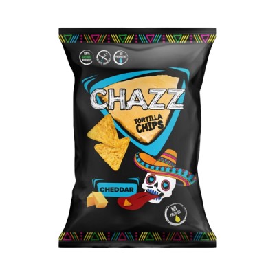 Chazz Tortillas Chips with Cheddar Cheese 100g