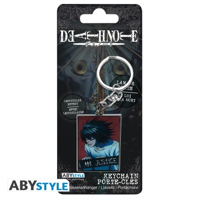 DEATH NOTE - Keychain Lenticular Justice
