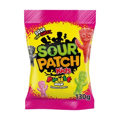 Sour Patch Kids Fruit Mix – Mix caramelle aspre fruttate 130 g