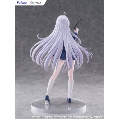 PLAYING DEATH GAMES TO PUT FOOD ON THE TABLE - Yuki School Uniform Ver. 1/7 Furyu PVC Figure 24 cm