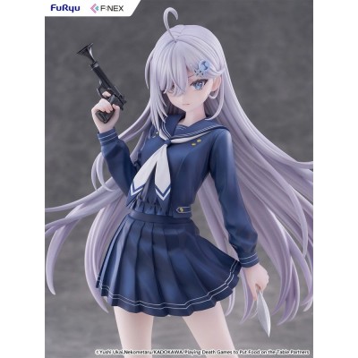PLAYING DEATH GAMES TO PUT FOOD ON THE TABLE - Yuki School Uniform Ver. 1/7 Furyu PVC Figure 24 cm