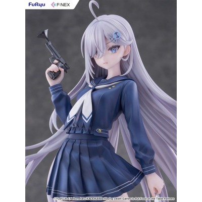 PLAYING DEATH GAMES TO PUT FOOD ON THE TABLE - Yuki School Uniform Ver. 1/7 Furyu PVC Figure 24 cm