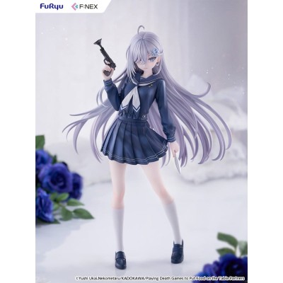PLAYING DEATH GAMES TO PUT FOOD ON THE TABLE - Yuki School Uniform Ver. 1/7 Furyu PVC Figure 24 cm
