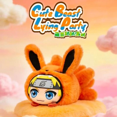 NARUTO SHIPPUDEN - Cute Beast Lying Party Eaki Mystery Blind Box - 1 Single Box 9 cm