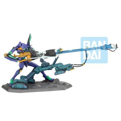 EVANGELION - EVA-01 Test Type-01 Yashima Strategy Ichibansho Evangelion 1.0 Bandai PVC Figure 22 cm
