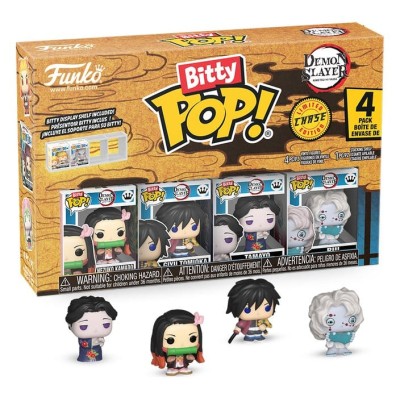 DEMON SLAYER - Nezuko 4-Pack Bitty POP! Vinyl Figure 2,5 cm