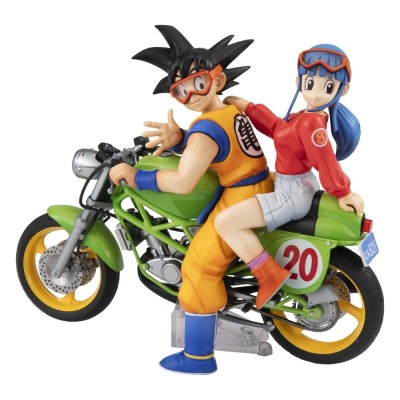 DRAGON BALL Z - Son Goku & Chichi Desktop Real McCoy 05 Megahouse PVC Figure Limited Rerun 15 cm