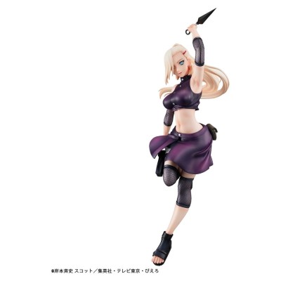 NARUTO SHIPPUDEN - Ino Yamanaka Naruto Gals Megahouse PVC Figure (re-run) 21 cm