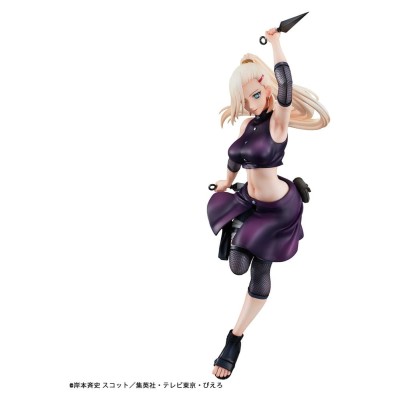 NARUTO SHIPPUDEN - Ino Yamanaka Naruto Gals Megahouse PVC Figure (re-run) 21 cm