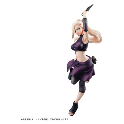 NARUTO SHIPPUDEN - Ino Yamanaka Naruto Gals Megahouse PVC Figure (re-run) 21 cm