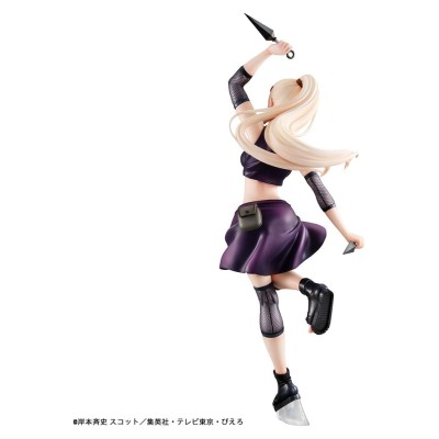 NARUTO SHIPPUDEN - Ino Yamanaka Naruto Gals Megahouse PVC Figure (re-run) 21 cm