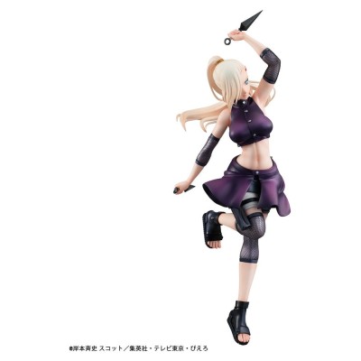 NARUTO SHIPPUDEN - Ino Yamanaka Naruto Gals Megahouse PVC Figure (re-run) 21 cm